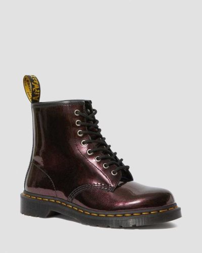 Botas Con Cordones Dr Martens 1460 Sparkle Metallic Para Mujer DR1621V